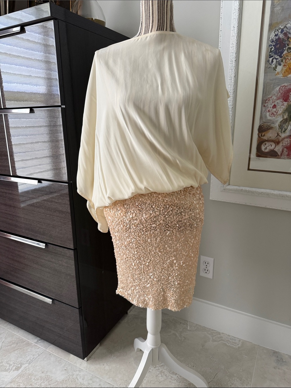Parker silk dress